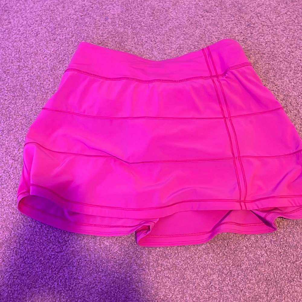 Sonic pink Lululemon skirt!